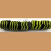 Bead with spiral  pattern p243