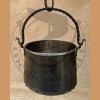 Forged metal cauldron 10L