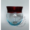  Birka glass sz131. With red top